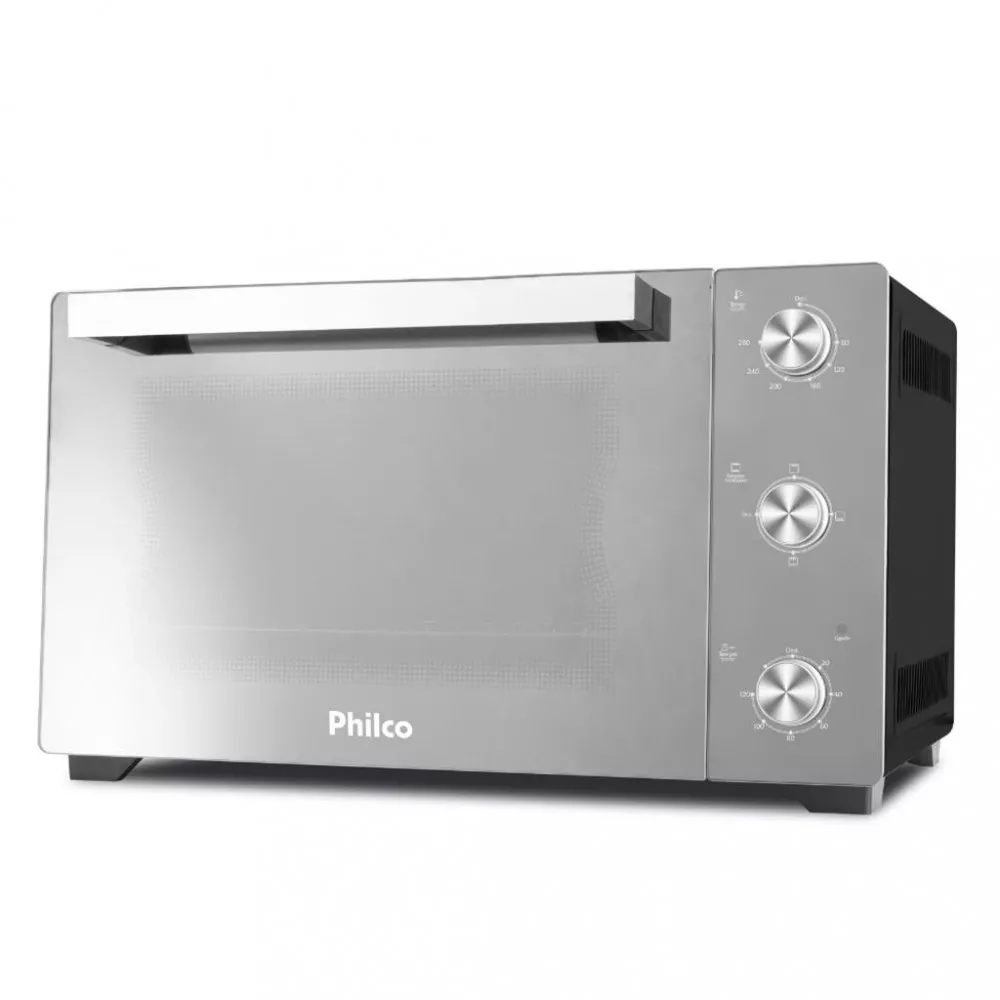 Image 1 of 5 of Forno Elétrico Philco Full Glass PFE50PE 50L