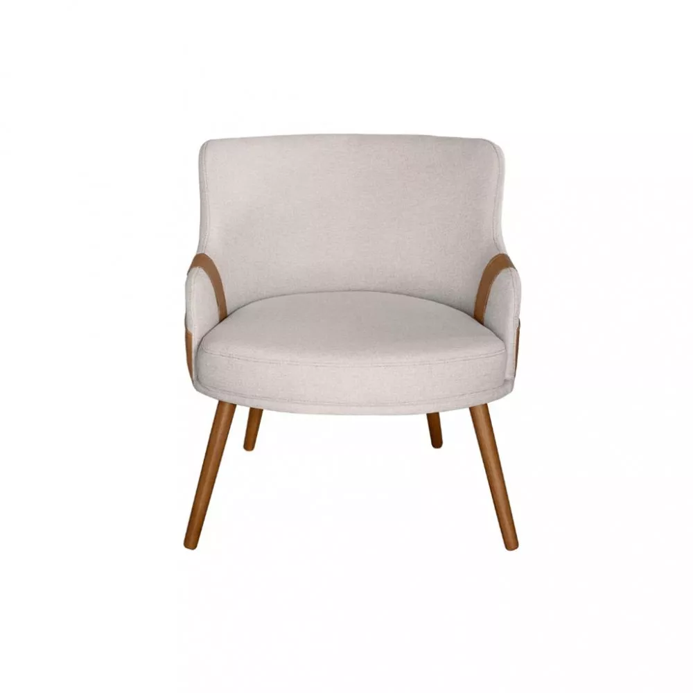 Image 0 of 4 of Poltrona 68cm Veludo Capri Konfort Móveis