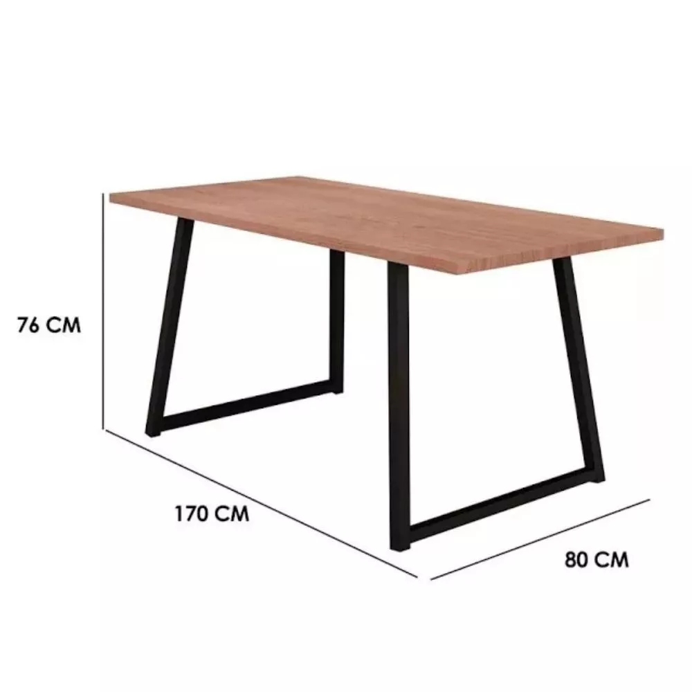 Image 1 of 2 of Mesa Fabone Tampo MDP 1,70x 0,76x 0,80 cm 27275 Atlanta