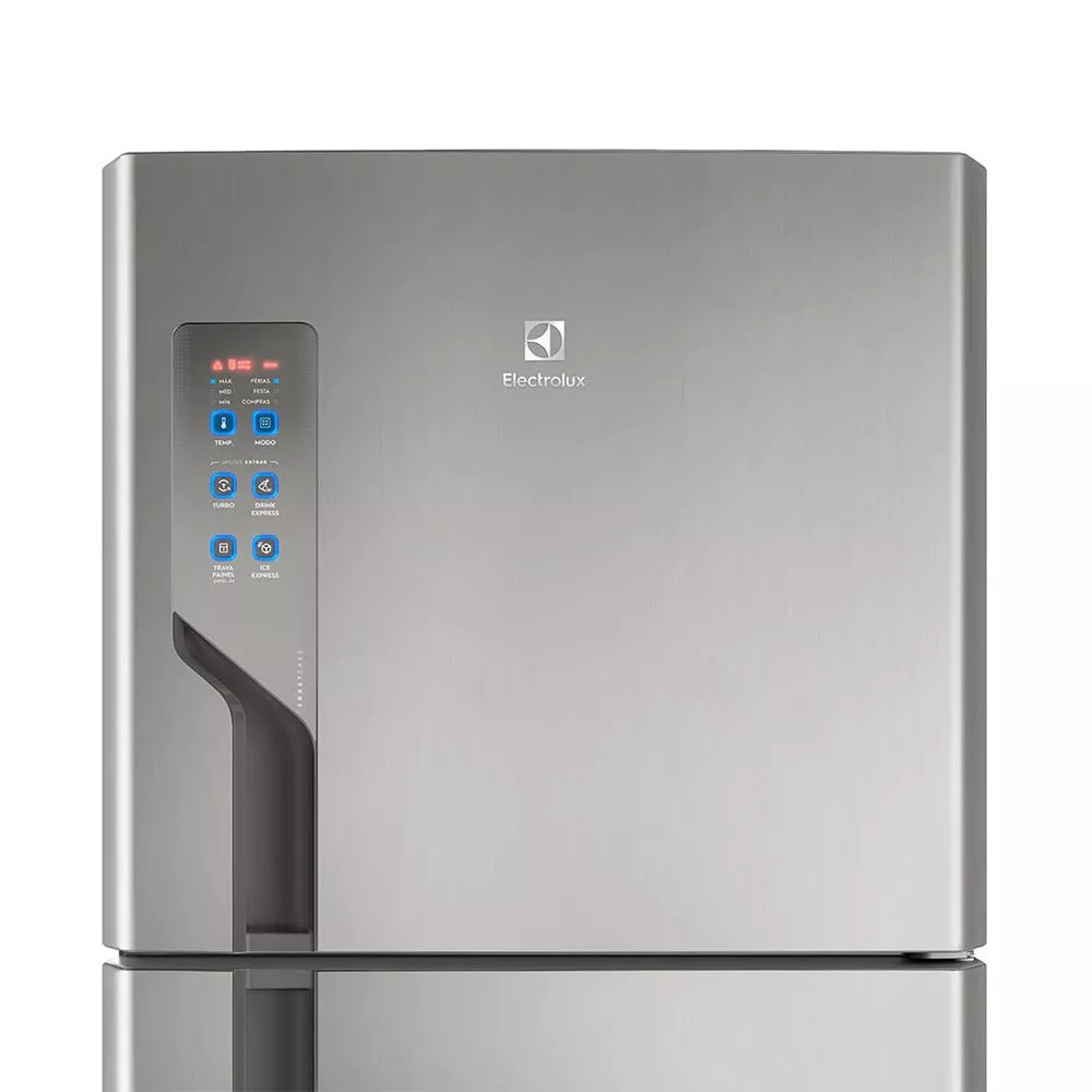 Image 2 of 6 of Geladeira Electrolux Frost Free Duplex Platinium 431 Litros TF55S Top Freeze