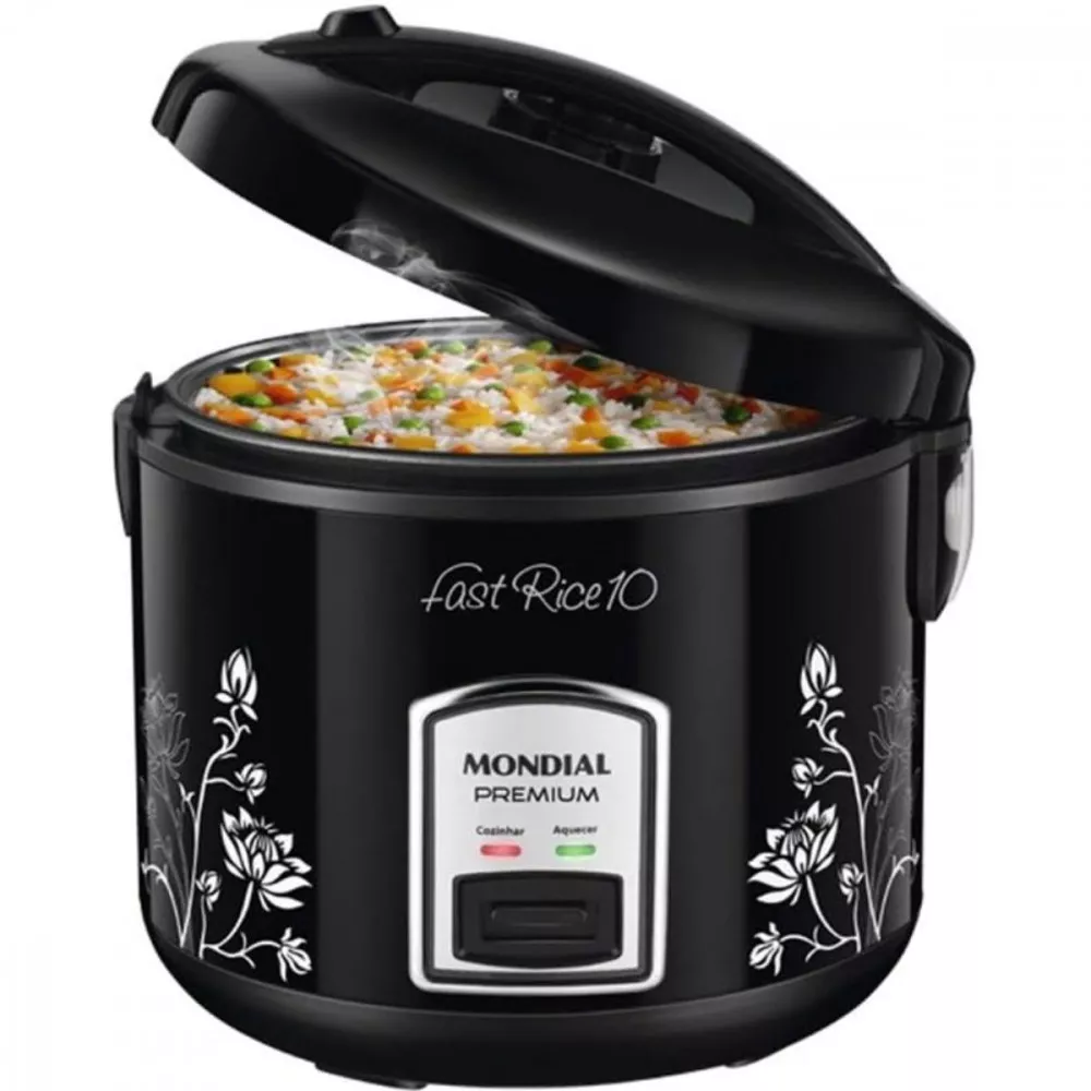 Image 1 of 2 of Panela Elétrica de Arroz Mondial 700W PE-44-10X