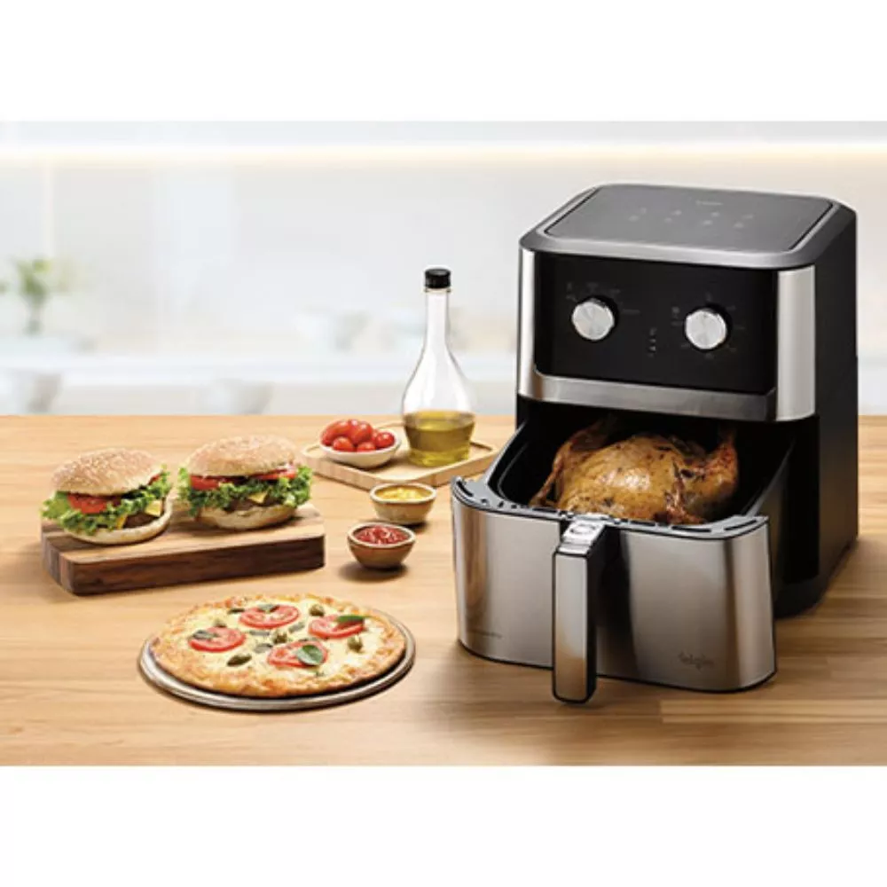 Image 6 of 7 of Fritadeira Air Fryer Chrome Fry 8L 1900W Elgin