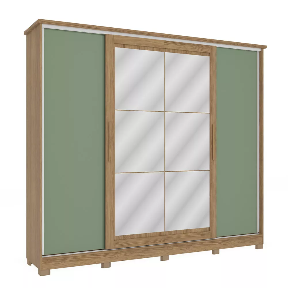 Image 4 of 13 of Roupeiro Kappesberg 4 Portas Correr 4 Gavetas CB01N565