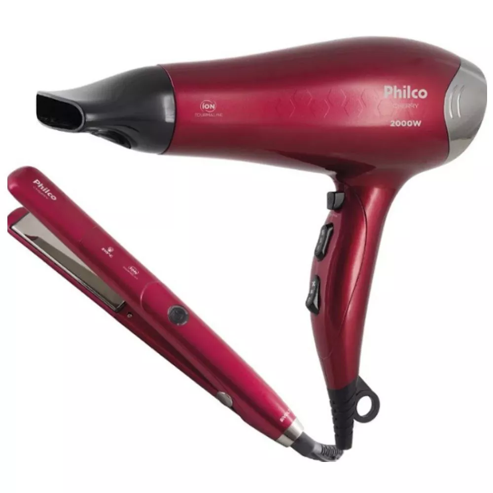 Image 0 of 7 of Secador e Prancha Cherry Philco PKT3250