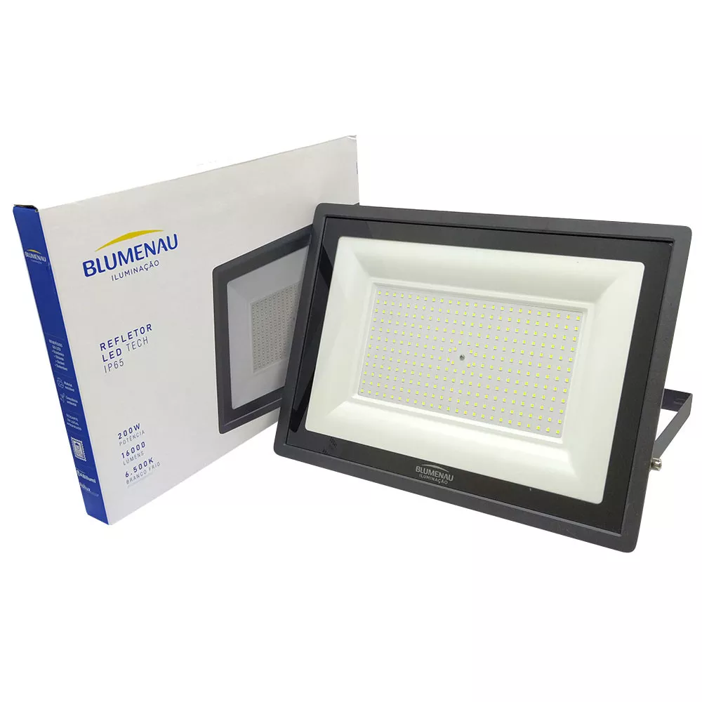 Image 0 of 5 of Refletor Led 200w 6500k IP65 16.000LM Blumenau