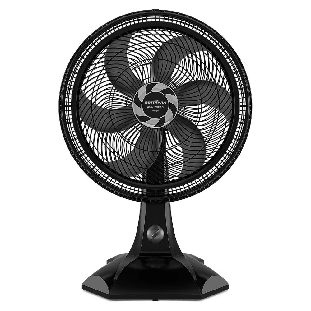 Image 0 of 11 of Ventilador de Mesa Britânia Maxx Force 30cm 6 Pás 3 Velocidades BVT301