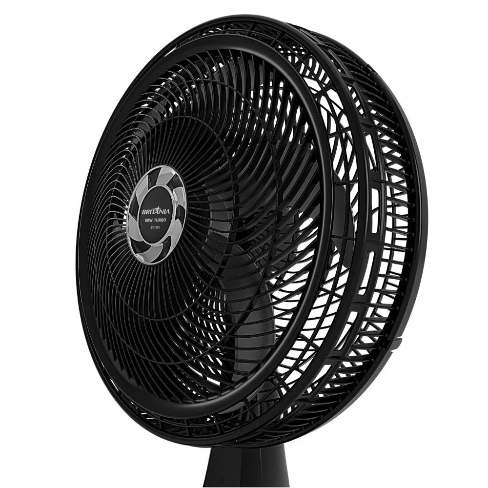 Image 8 of 11 of Ventilador de Mesa Britânia Maxx Force 30cm 6 Pás 3 Velocidades BVT301