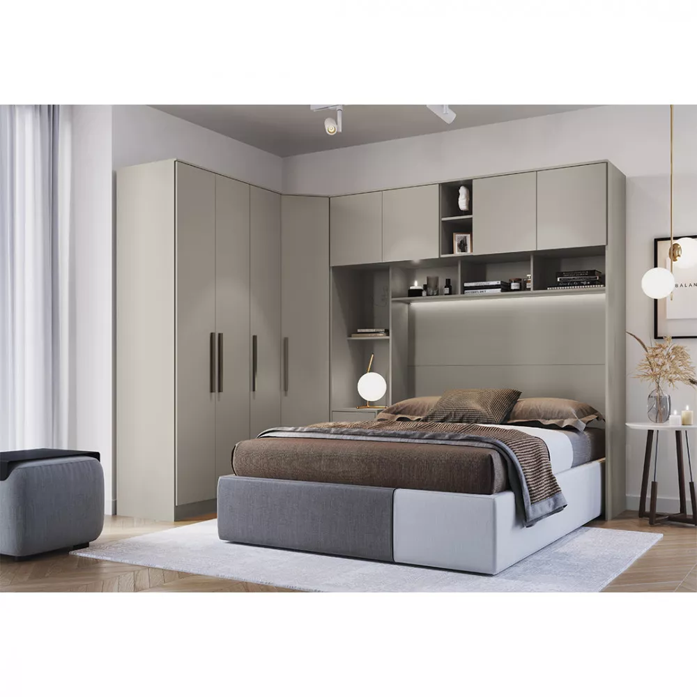 Image 0 of 17 of Quarto Modulado Móveis Castro 3 Peças