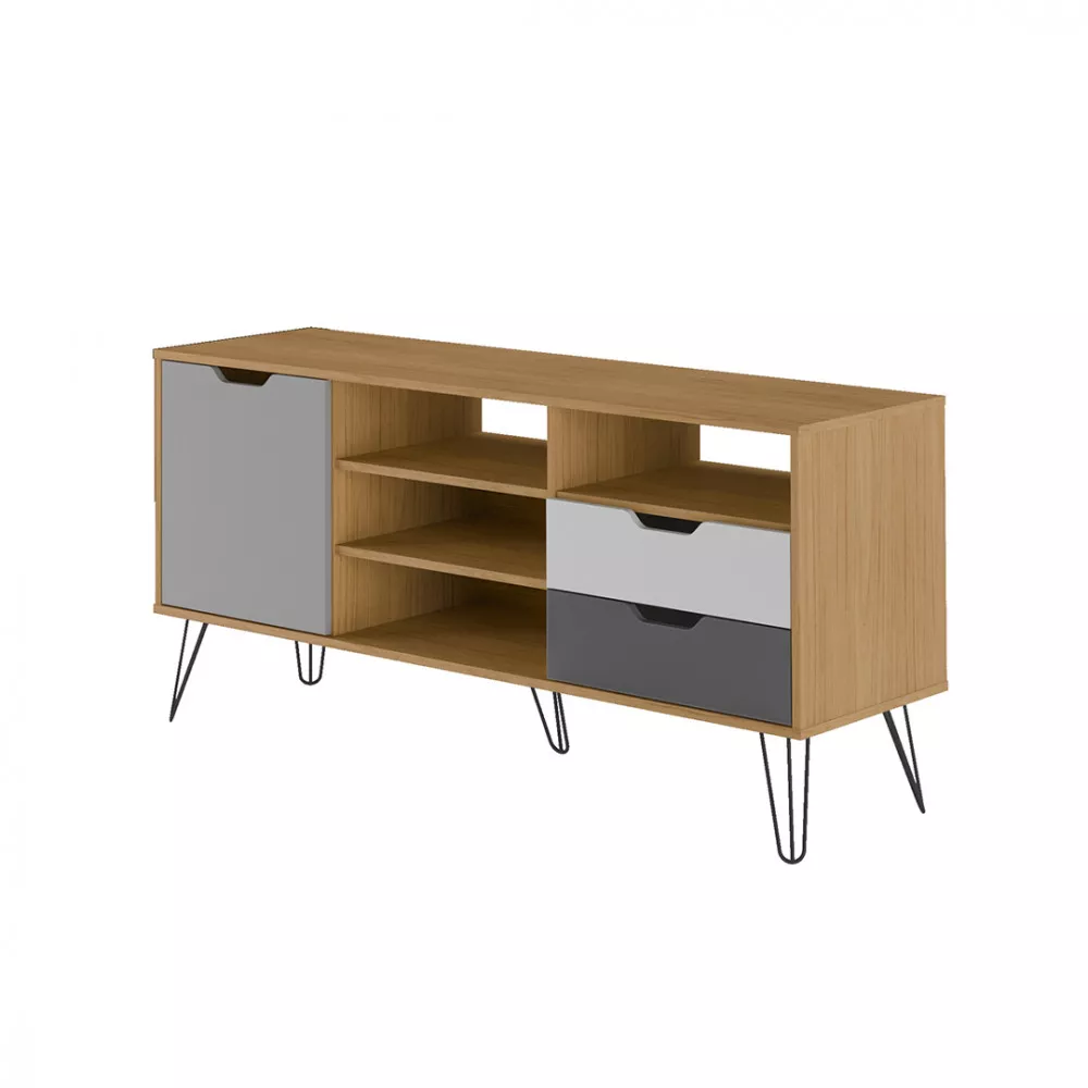 Image 3 of 6 of Rack Bancada Artely Estocolmo 1 Porta e 2 Gavetas