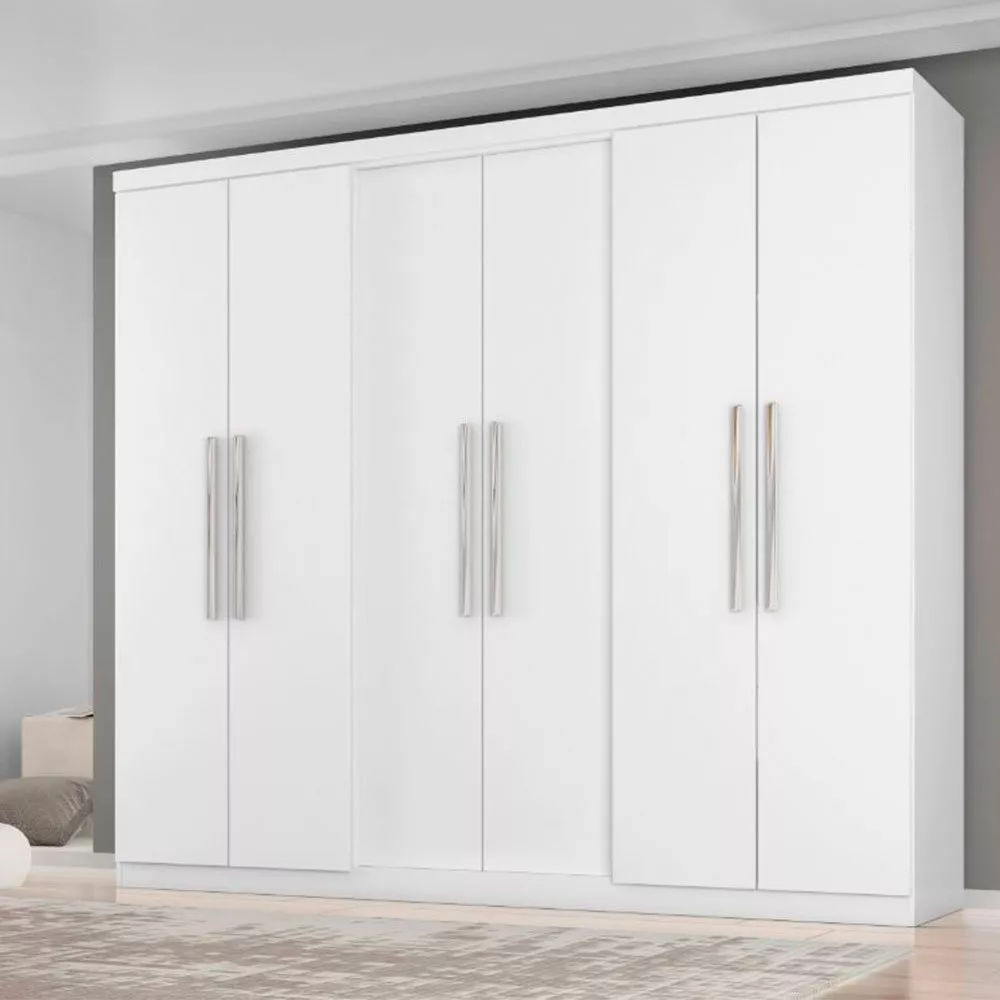 Image 0 of 2 of Guarda Roupa Diamante 6 Portas e 4 Gavetas Araplac 6000-50