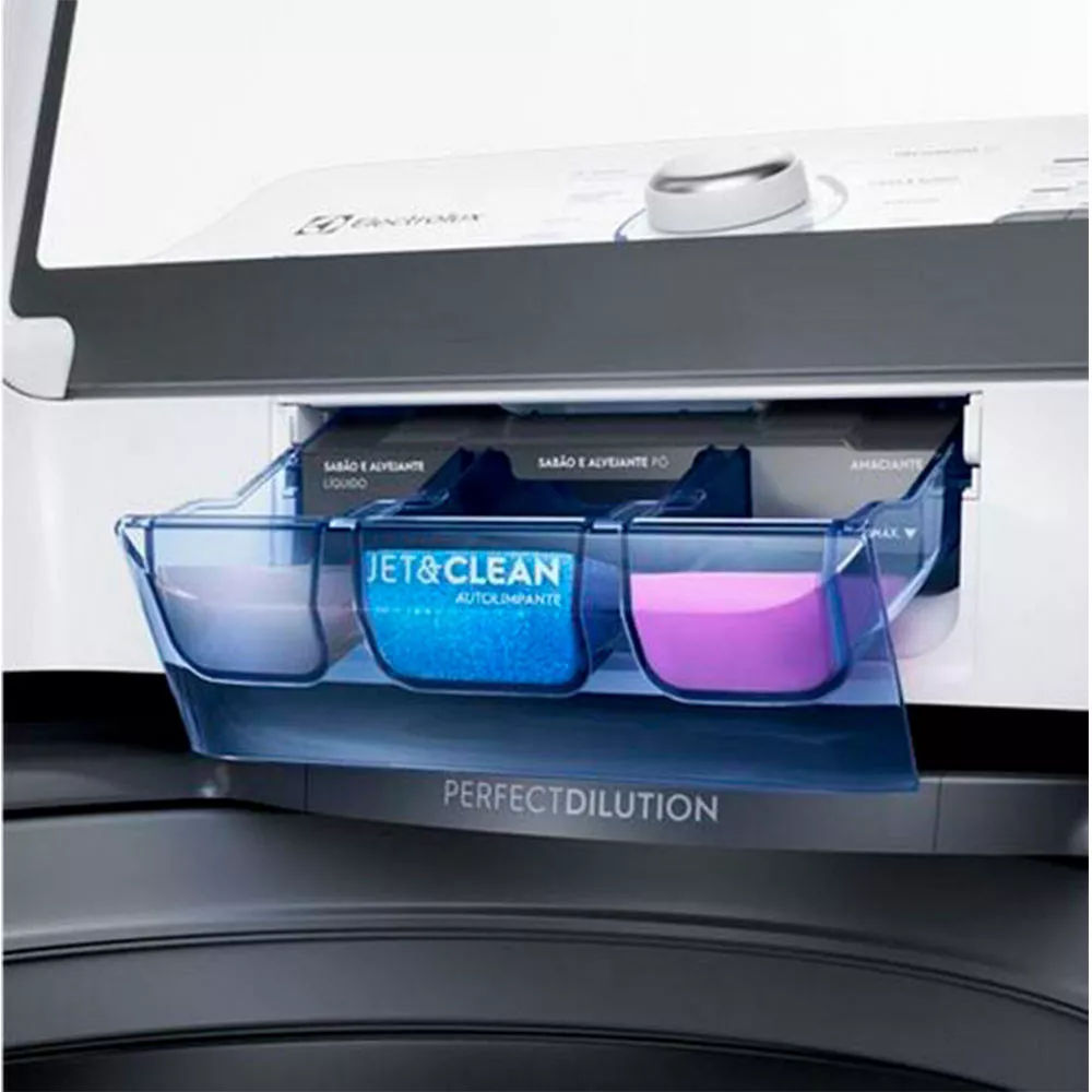 Image 4 of 6 of Lavadora de Roupas LED17 17kg Cesto Inox Electrolux