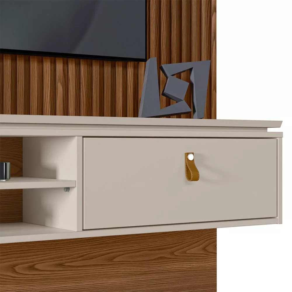 Image 3 of 5 of Painel Authentique Para TV 75 Polegadas Ripado Linea Brasil