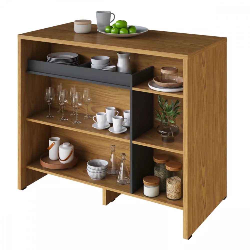 Image 3 of 6 of Ilha Gourmet 1,20m 2 Portas Lisboa Itatiaia