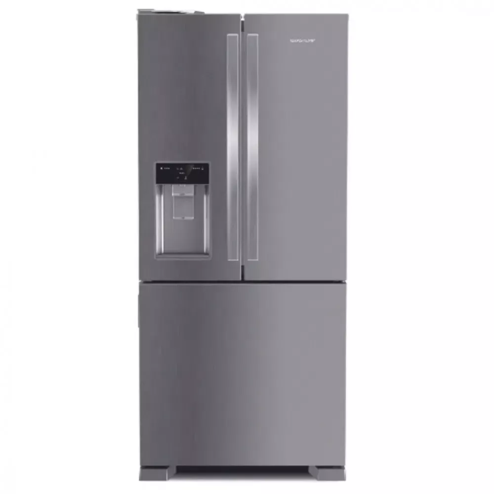 Image 1 of 11 of Geladeira Brastemp Frost Free French Door Inverse BRH85AKBNA