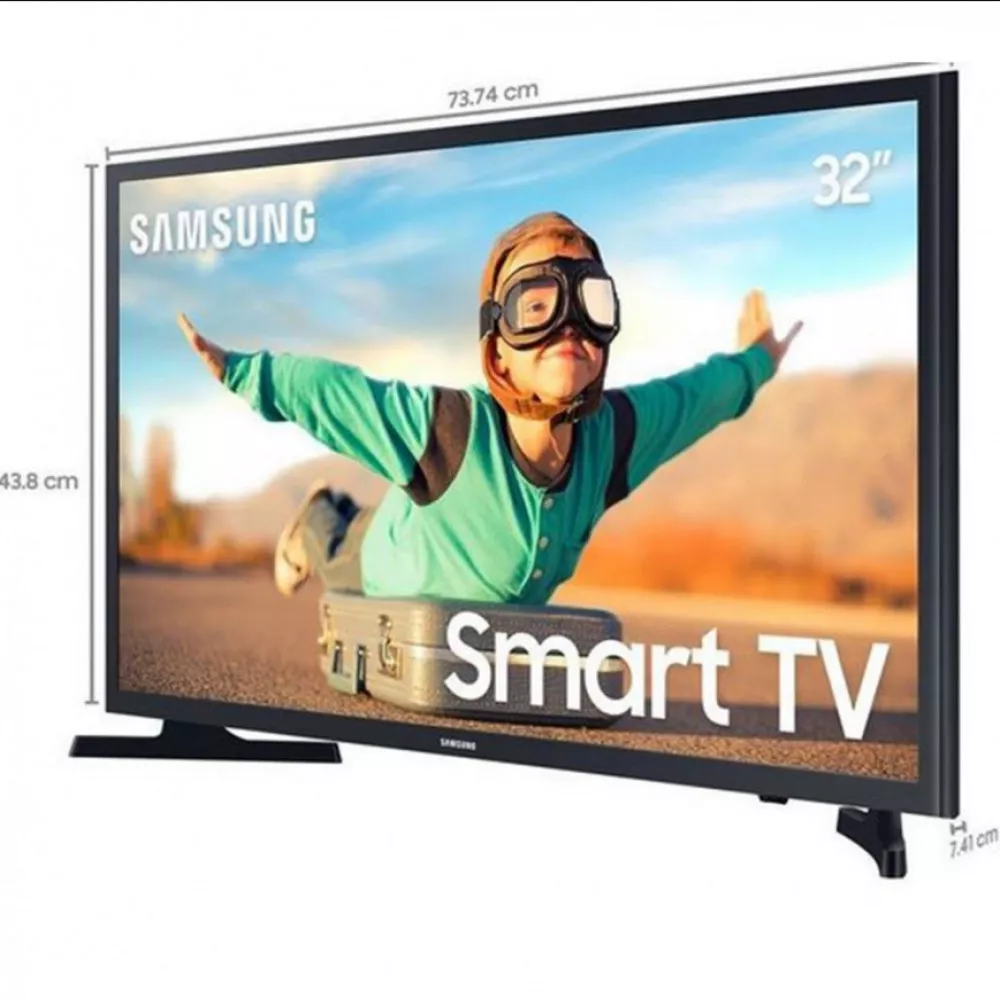 Image 3 of 4 of Smart TV Samsung 32 Polegadas HD HDR Tizen UN32T4300AGXZD