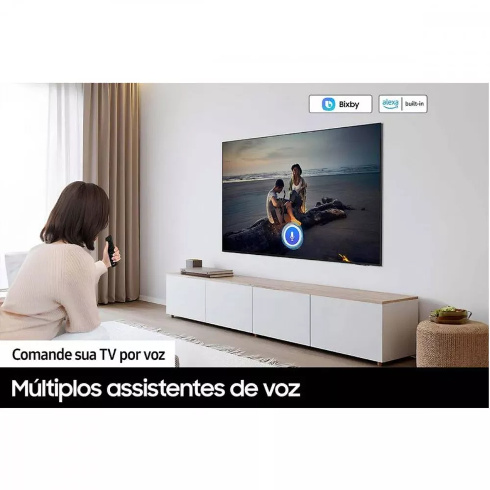 Image 7 of 10 of Samsung Smart TV 65 UHD 4K 65DU7700 Processador Crystal 4K Gaming Hub Processador Crystal