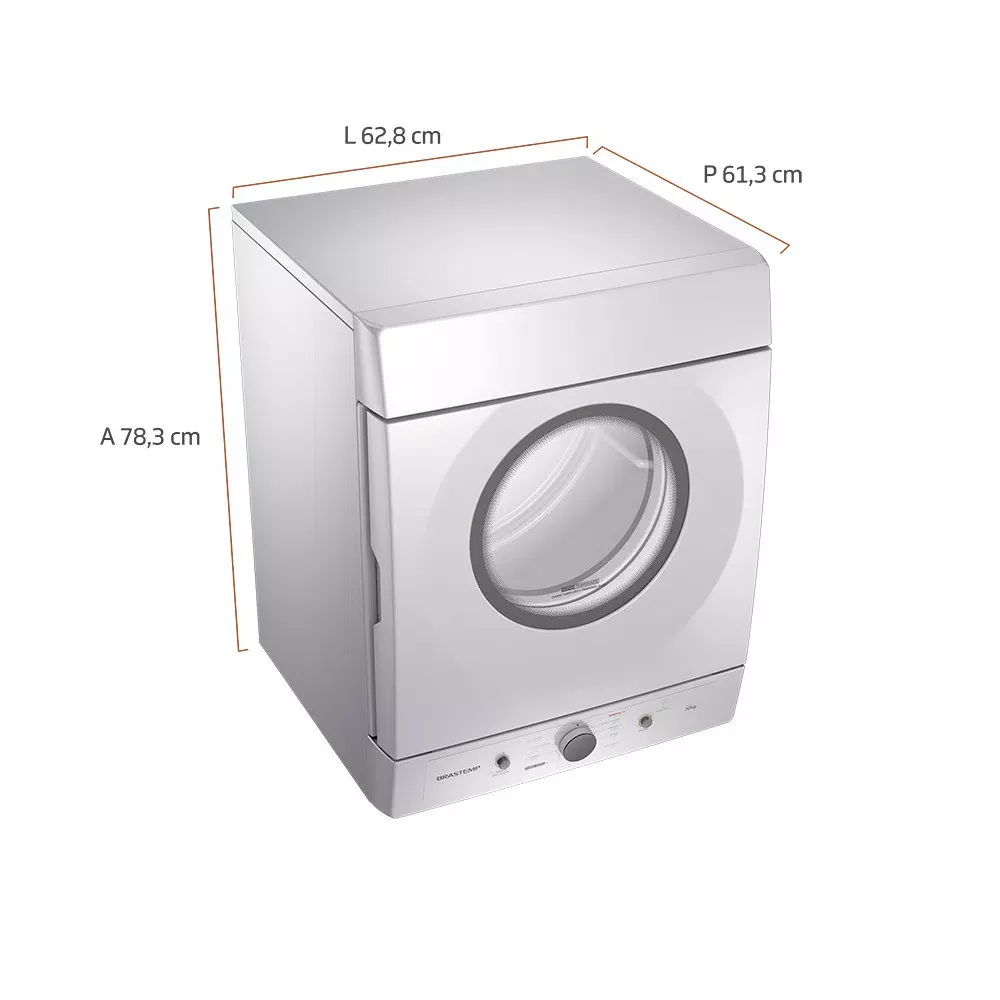 Image 7 of 9 of Secadora Brastemp Suspensa 10 kg BSI10BB