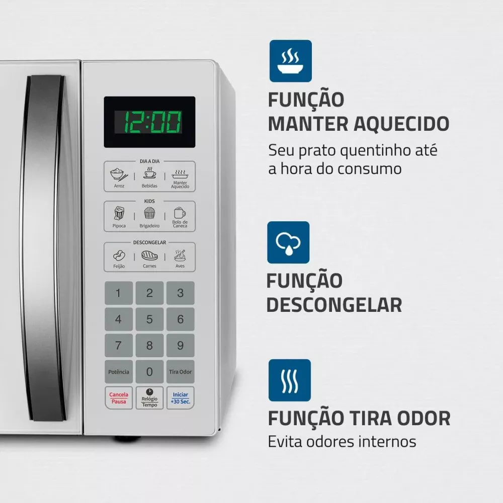 Image 4 of 7 of Micro-ondas Mondial 34 Litros 1.400W