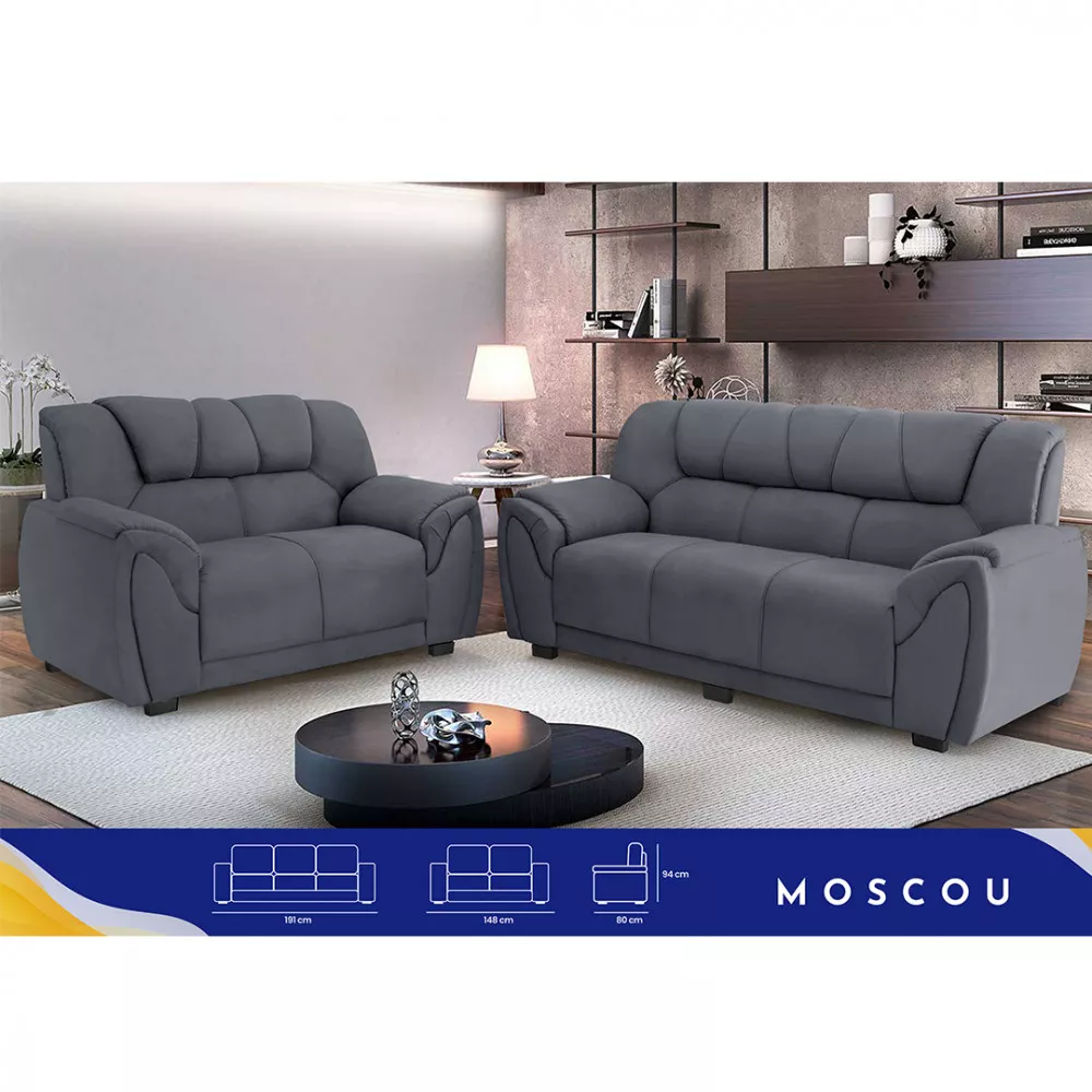 Image 2 of 3 of Sofa Parana Moscou 3 E 2 Lugares