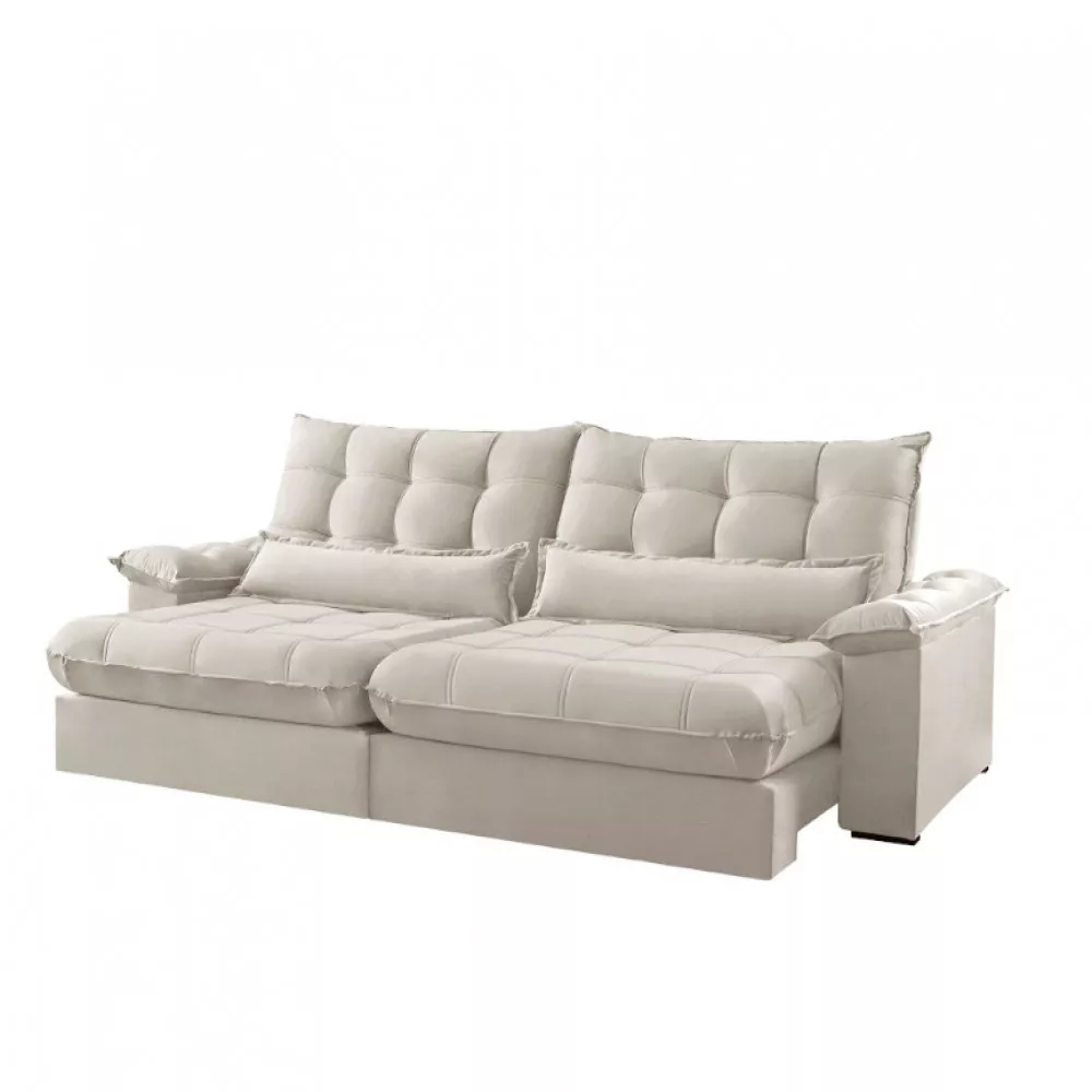 Image 1 of 6 of Sofá Classic Linho 02 Módulos 120 cm B25 Meu Sofá Online