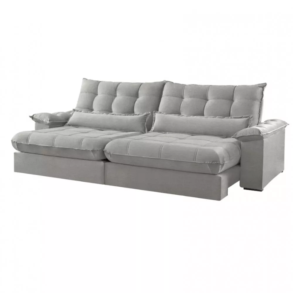 Image 1 of 6 of Sofá Classic Linho 02 Módulos 90 cm B25 cm Meu Sofá Online