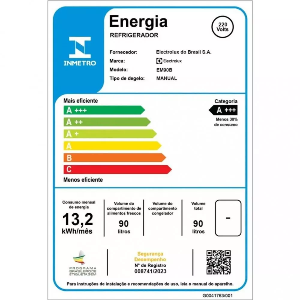 Image 3 of 4 of Frigobar Electrolux EM90B 90L