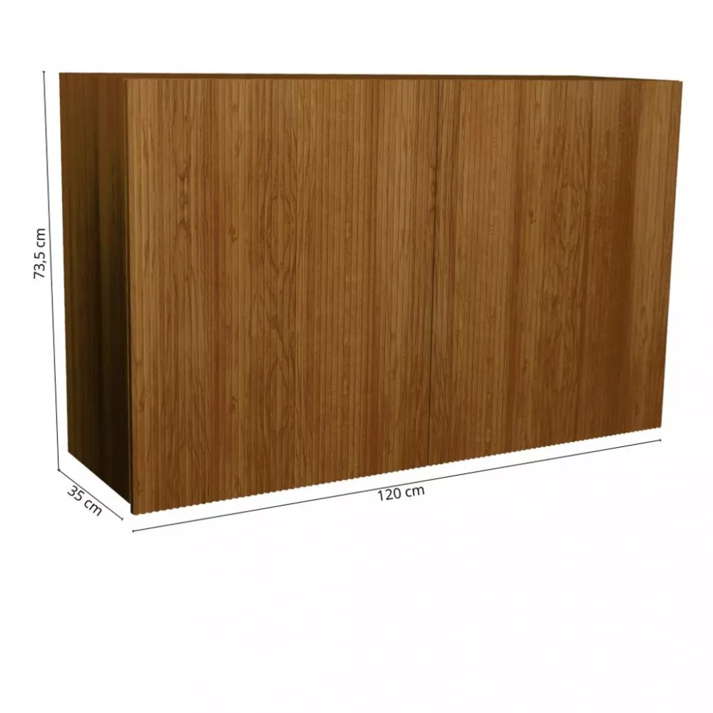 Image 3 of 4 of Armario Aereo 2 Porta 120cm Denver Herval