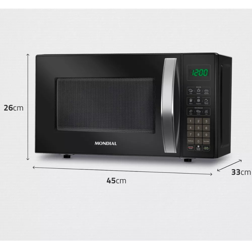 Image 3 of 4 of Micro-ondas Mondial MO-01-21-B 21L