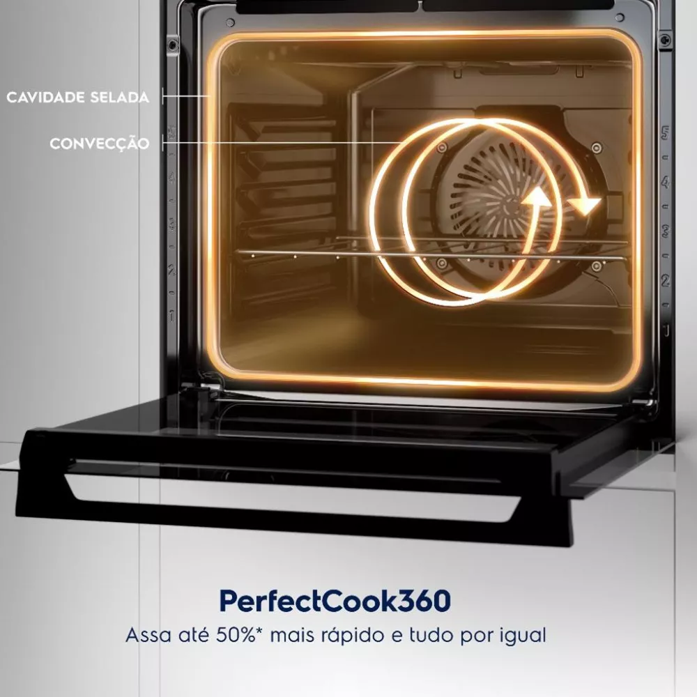Image 5 of 8 of Forno Elétrico de Embutir Electrolux OE4EH 50L