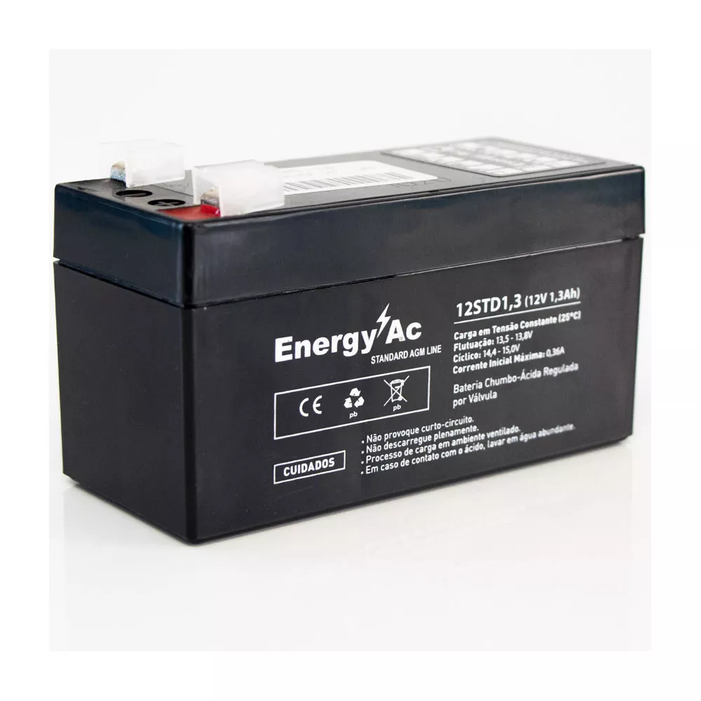 Image 1 of 3 of Bateria Selada 12v 1,3ah Energy Ac