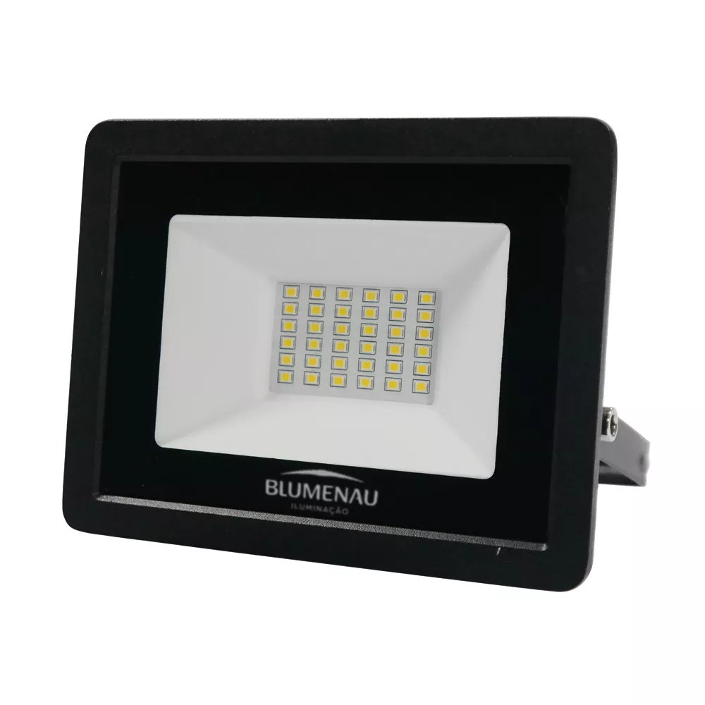 Image 0 of 1 of Refletor Led Tech 30W 3000K 2400Lm IP65 Bivolt - Blumenau
