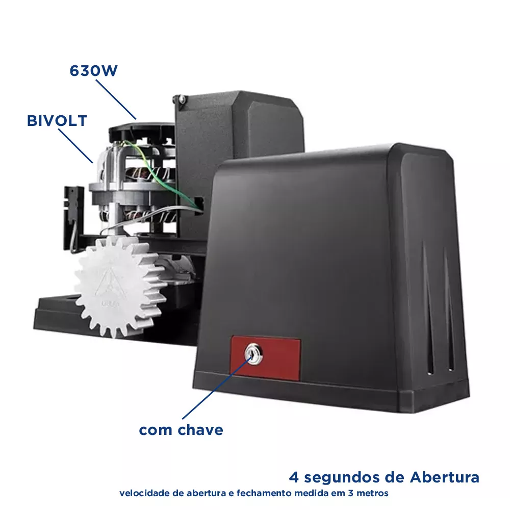 Image 0 of 4 of Motor para Portão Deslizante Delta Move Plus 500 bivolt - Venti-Delta