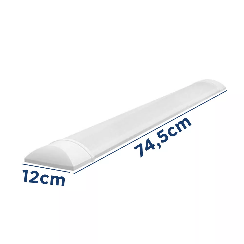 Image 0 of 1 of Luminária Led Sobrepor 74,5cm Linear 136w 6500 Intral