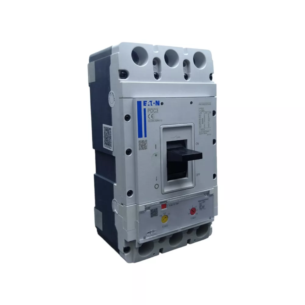 Image 0 of 3 of Disjuntor trifásico caixa moldada ajustável 320A 36KA 380V PDC33G0320 - Eaton