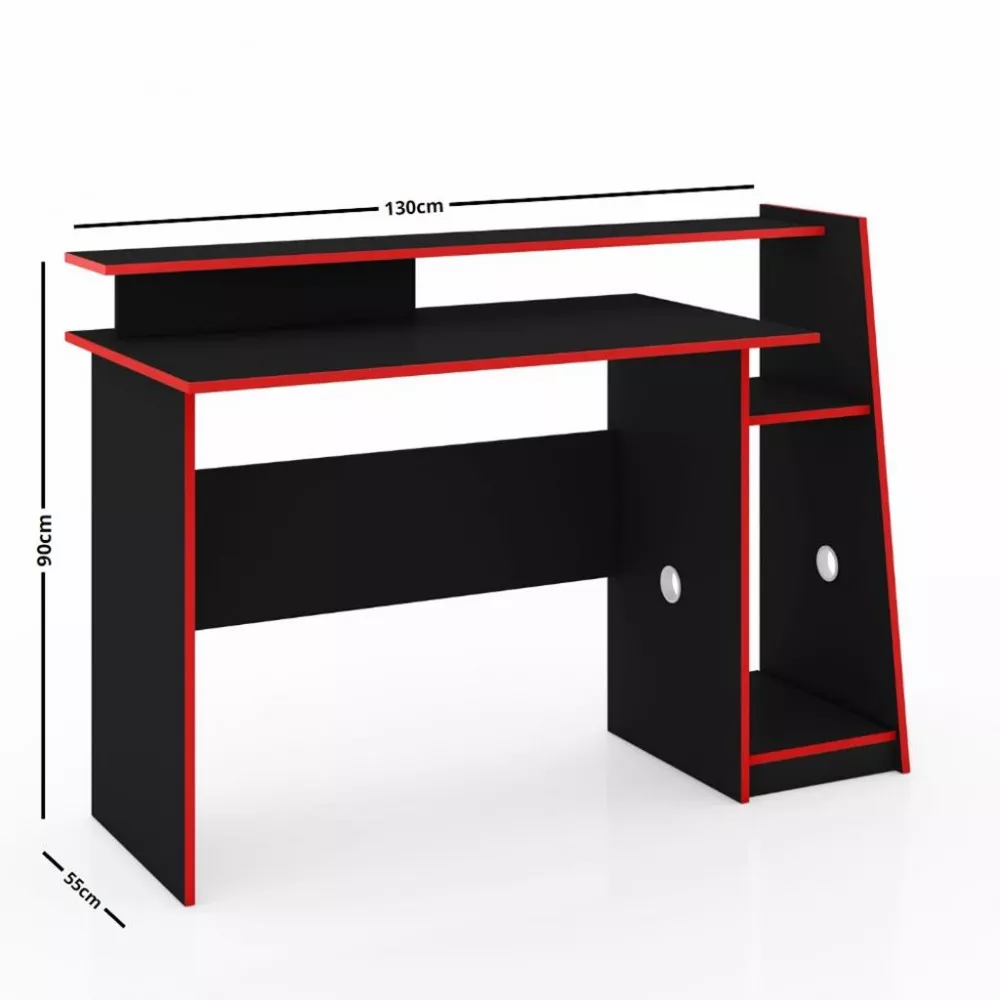 Image 2 of 3 of Mesa Gamer 130cm Evolution Movelbento