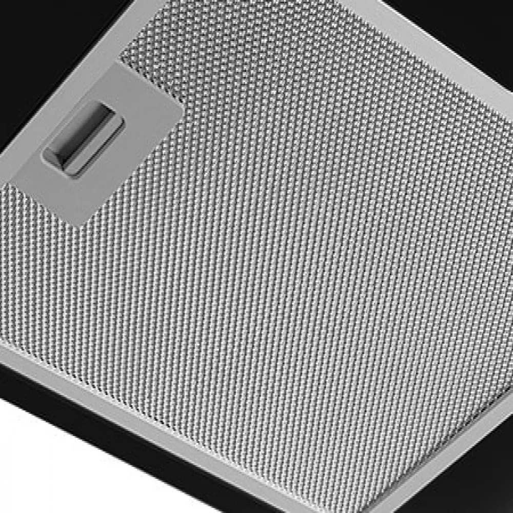 Image 1 of 7 of Coifa de Parede 75cm Vidro Curvo Duto Slim Nardelli Black