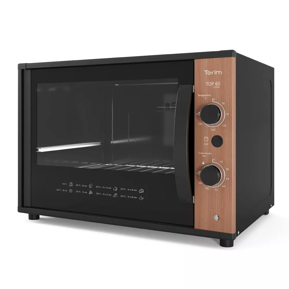Image 0 of 7 of Forno Terim Elétrico Bancada Top 60 Collor Jatobá 60 Litros