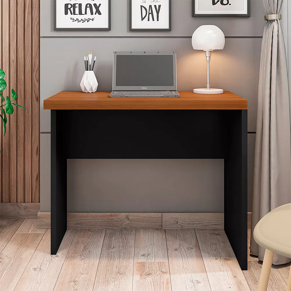 Mesa De Computador para Escritório Studio 0.9 Caemmun